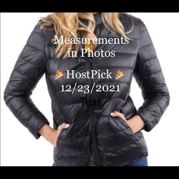 Savoy Black -Active Jackets & Blazers - 🎉HP🎉⭐️NWT⭐️Packable Puffer- Savoy Black (Active) Jacket-Measurements in Pics⭐️